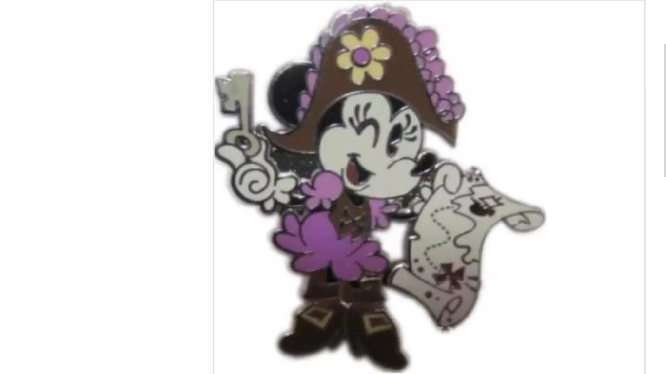 Disney Pins Open Edition - Pirates of the Caribbean Cute Characters Booster - Minnie