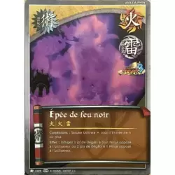 Épée de feu noir