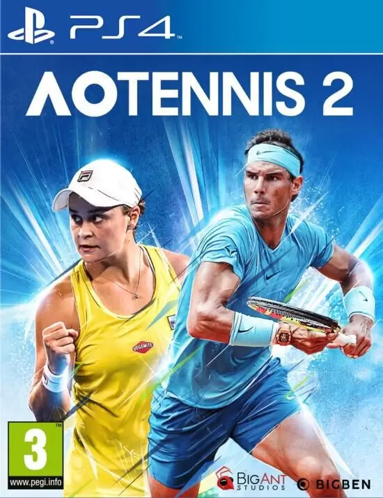 Jeux PS4 - AO Tennis 2