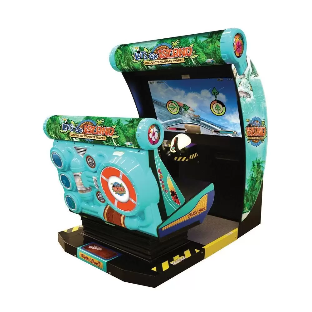 Sega Arcade Machines - Let\'s Go Island