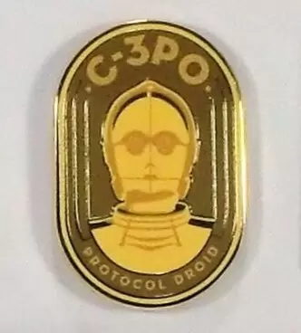 Disney Pins Open Edition - Star Wars Retro Mystery Pin Collection - C-3PO Protocol Droid