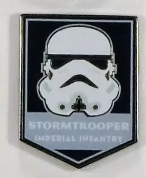 Disney Pins Open Edition - Star Wars Retro Mystery Pin Collection - Stormtrooper Imperial Infantry