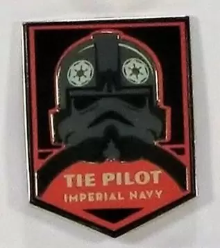 Disney - Pins Open Edition - Star Wars Retro Mystery Pin Collection - TIE Pilot Imperial Navy