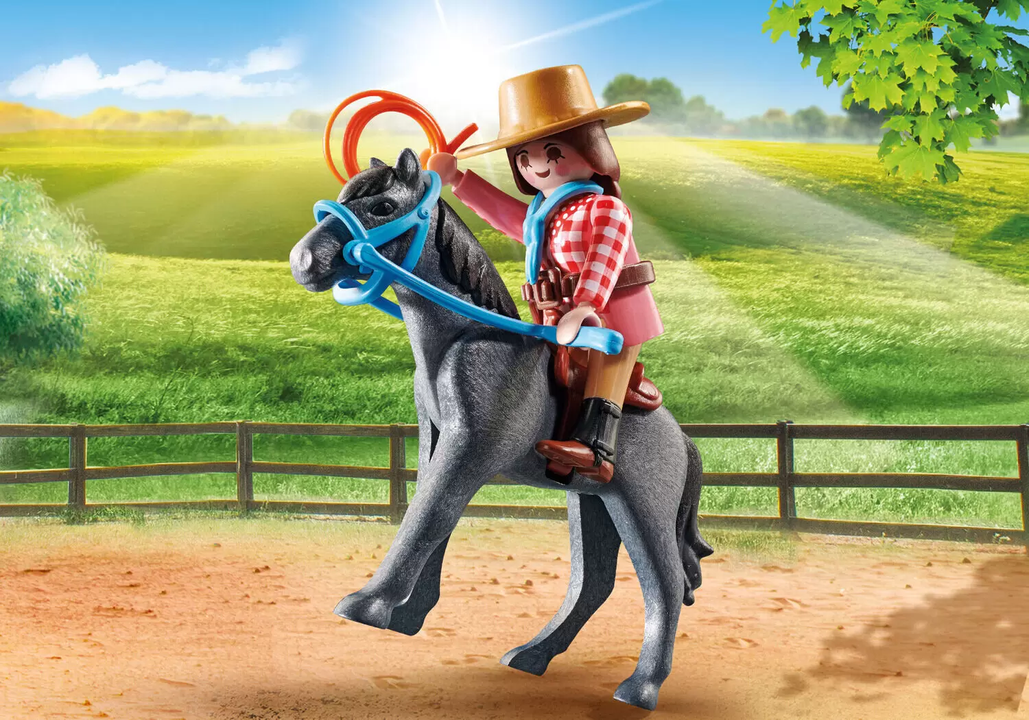 Playmobil SpecialPlus - Cavalière et cheval