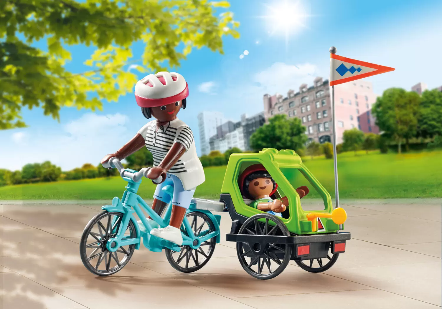 Playmobil SpecialPlus - Bicycle & Sleigh ride