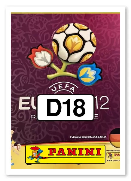 UEFA Euro 2012 - Deutschland Edition - Mario Gomez - Player Sticker