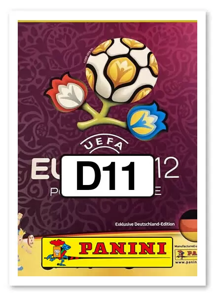 UEFA Euro 2012 - Deutschland Edition - Mario Gotze - Player Sticker