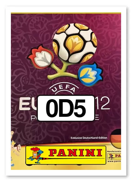 UEFA Euro 2012 - Deutschland Edition - Mesut Ozil - Player Sticker