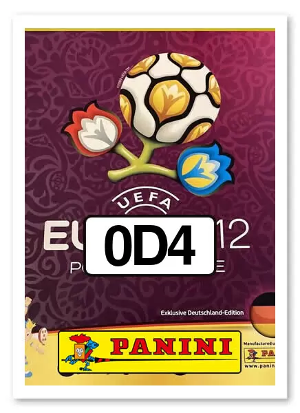 UEFA Euro 2012 - Deutschland Edition - Per Mertesacker - Player Sticker
