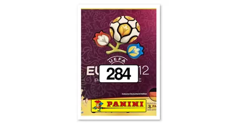 España Spain No 284 Team Panini Euro 2012 
