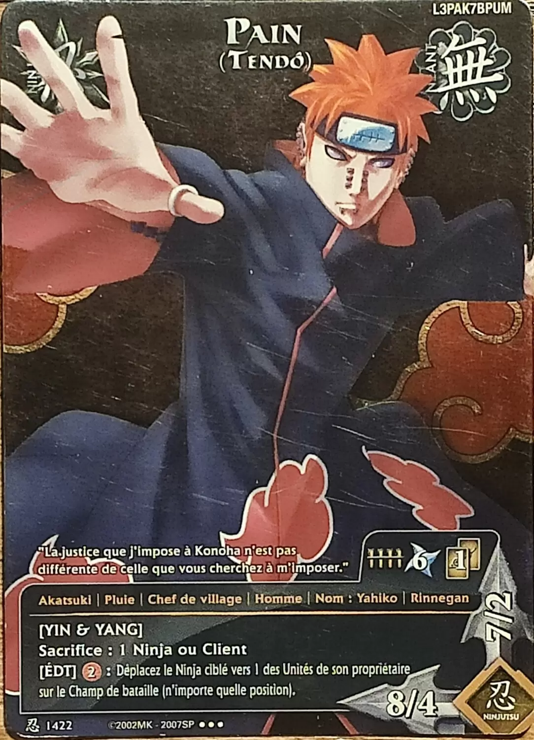 Cartes Naruto Série 24 Sage\'s Legacy - Pain