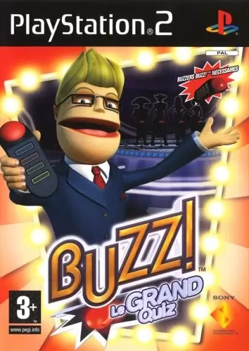 PS2 Games - Buzz : Le grand Quiz