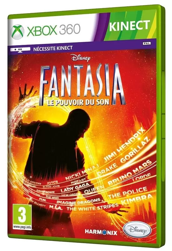 XBOX 360 Games - Disney Fantasia : Le Pouvoir du Son