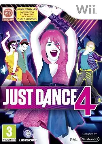 Jeux Nintendo Wii - Just dance 4