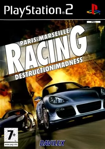 PS2 Games - Paris Marseille Racing - Destruction Madness