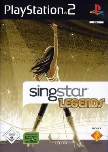 PS2 Games - Singstar Legends