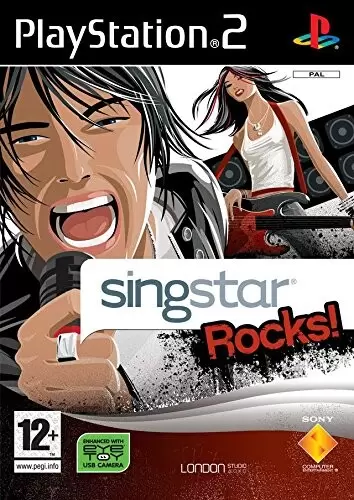 Jeux PS2 - Singstar Rocks !