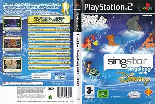 Jeux PS2 - SingStar Singalong with Disney