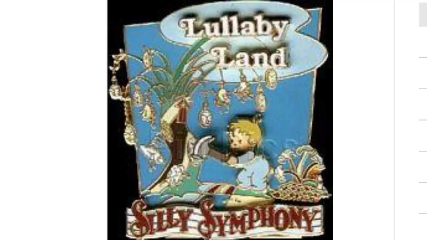 Silly Symphony Pin Set - DLRP - Silly Symphony (Lullaby Land)