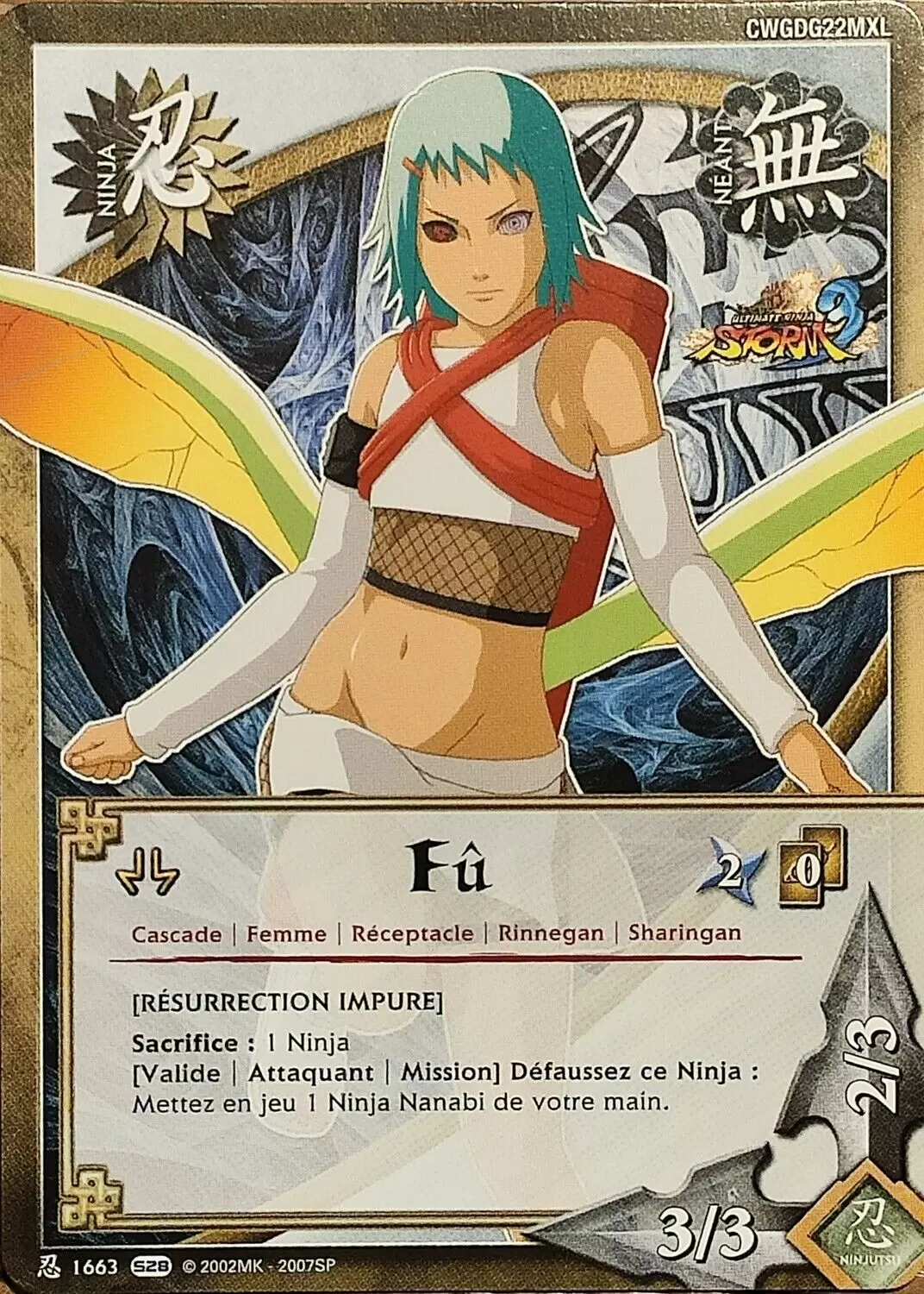 Cartes Naruto Série 28 - Fû