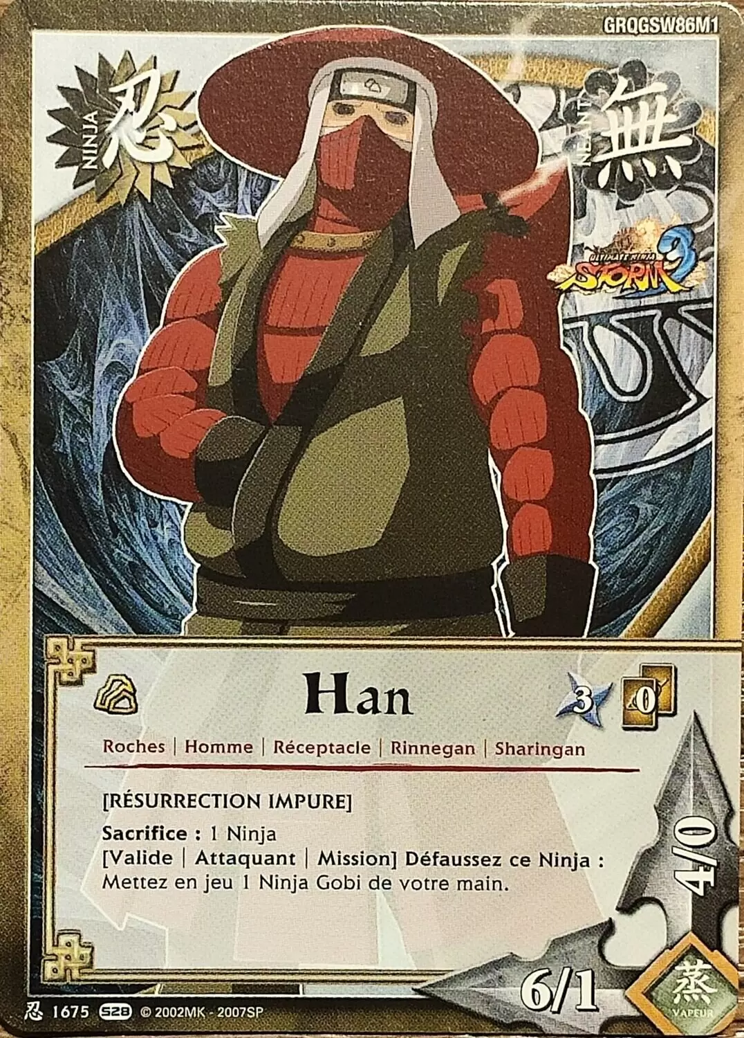 Cartes Naruto Série 28 - Han