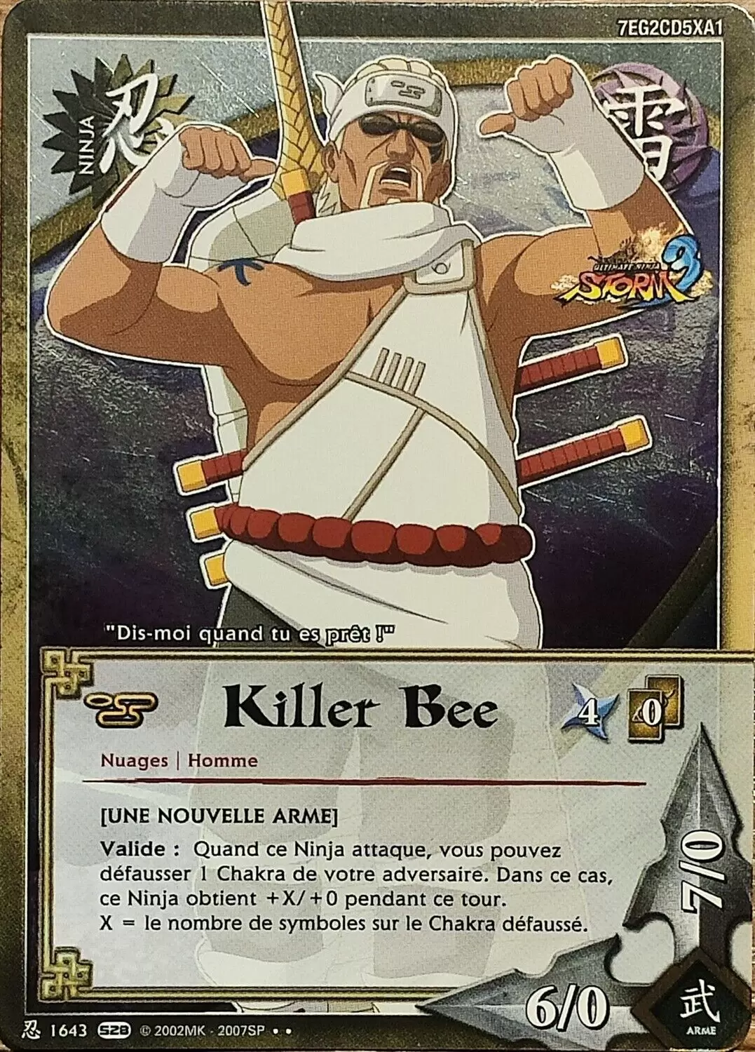 Cartes Naruto Série 28 - Killer Bee
