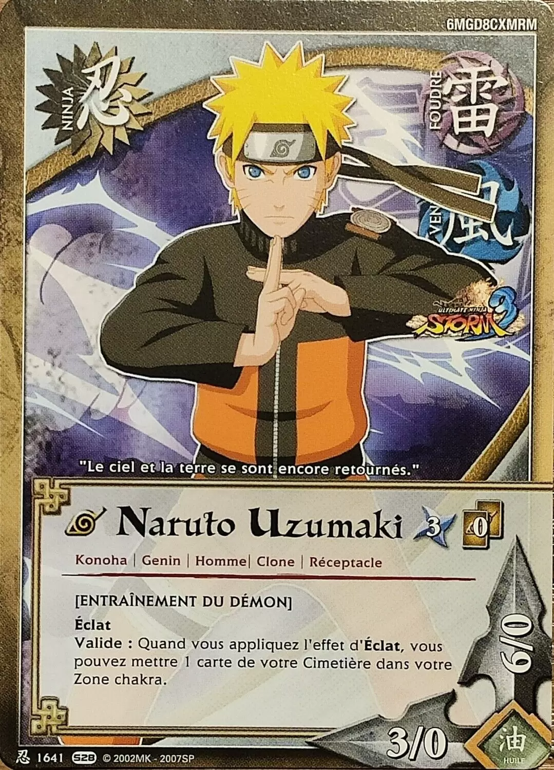 Cartes Naruto Série 28 - Naruto Uzumaki