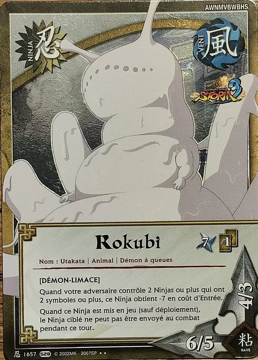 Cartes Naruto Série 28 - Rokubi