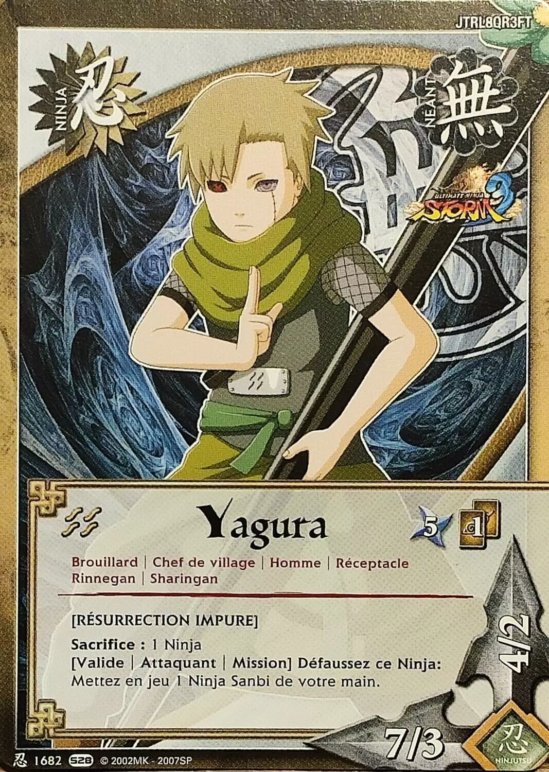 Cartes Naruto Série 28 - Yagura