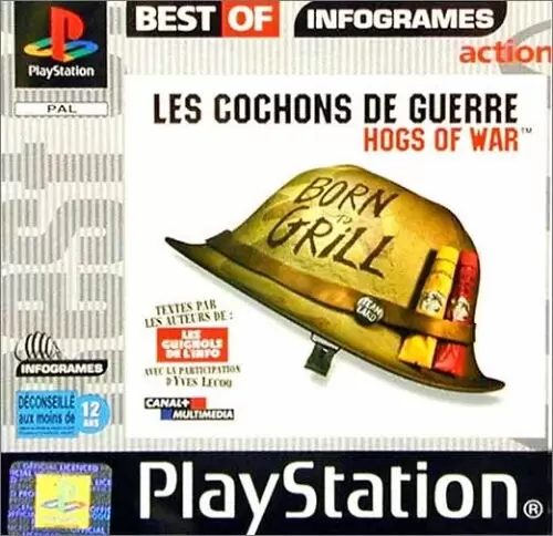 Playstation games - Best Of Cochons de Guerre : Hogs of War, Best Of Collection