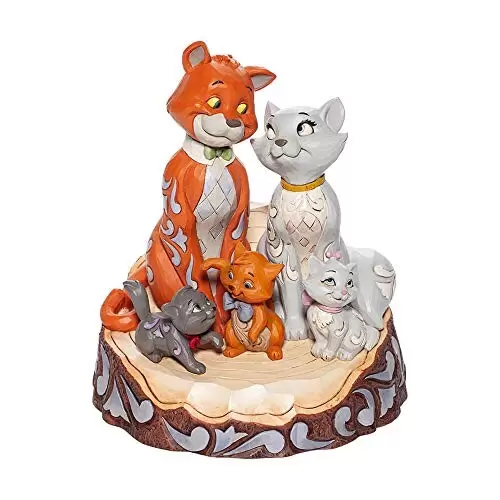 Disney Traditions by Jim Shore - Aristocats Carved By Heart