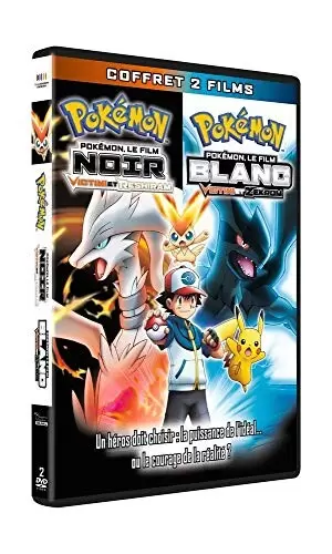 Films Pokémon - Pokémon, volume 14  : Le film Noir - Victini et Reshiram / Le film blanc - Victini et Zekrom (2 DVD)