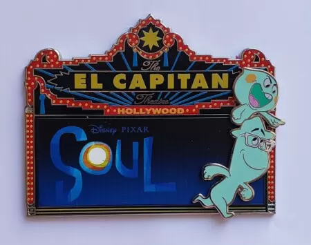 Disney El Capitan Marquee Pins - El Capitan Marquee - Pixar\'s Soul
