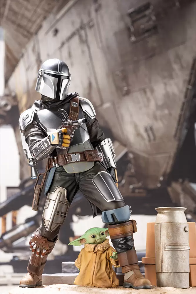 Star Wars Kotobukiya - Mandalorian & the child - ARTFX