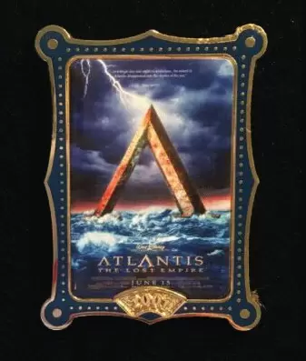 Disney - Pins Open Edition - 12 Months of Magic - Movie Poster - Atlantis