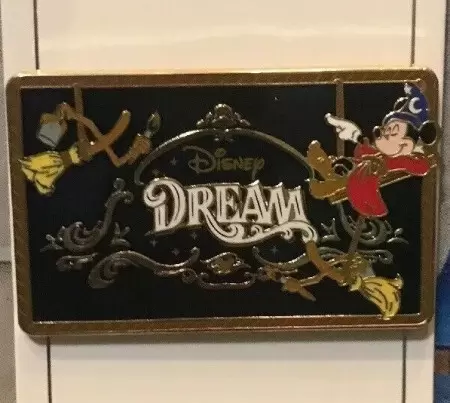Disney - Pins Open Edition - DCL - Disney Dream Logo with Sorcerer Mickey