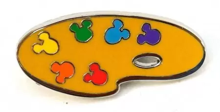 Disney Pins Open Edition - Ink & Paint Mystery Collection - Palette