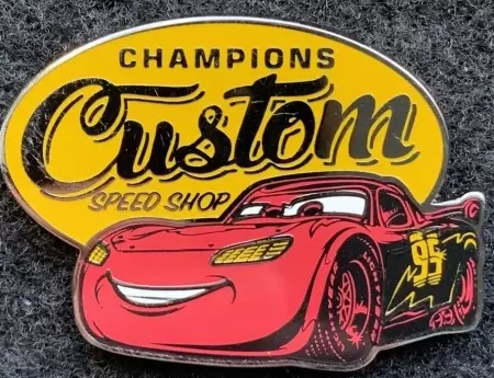 Disney Pins Open Edition - Lightning McQueen Speed Shop
