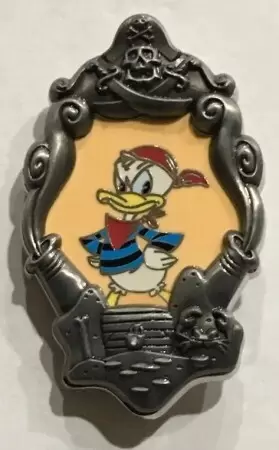 Disney Pins Open Edition - Pirates in Frame Mystery Set - Donald Duck