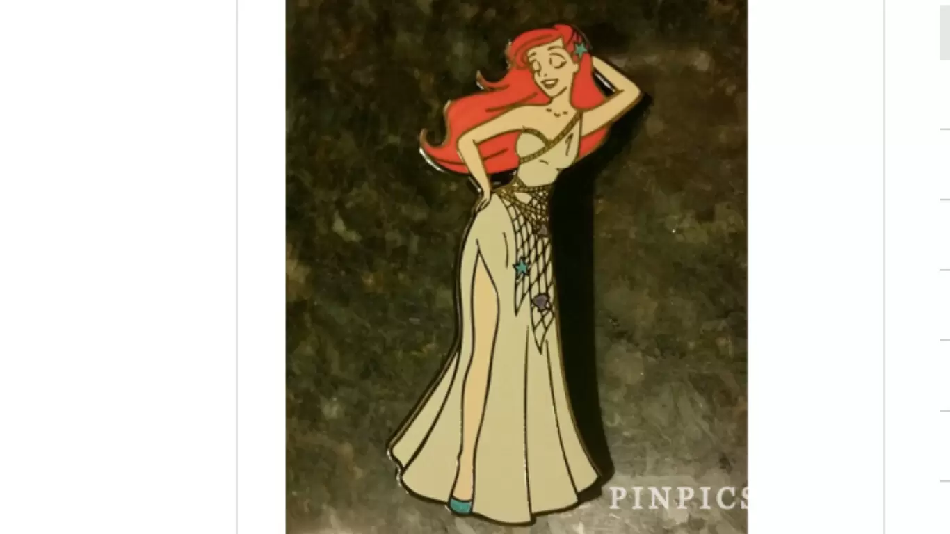 Disney Pins Open Edition - (Unauthorized) - The Little Mermaid - Ariel Shipwreck Siren