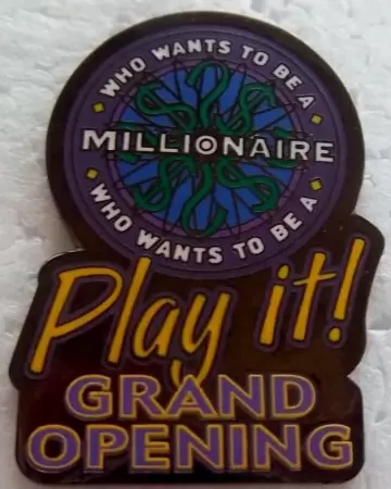 Disney Pins Open Edition - Who Wants to Be a Millionaire: Play it! - Grand Opening