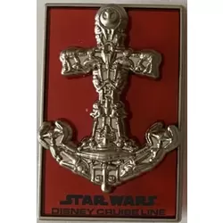 Star Wars Day at Sea 2017 - 3D Sculpted Anchor - Red