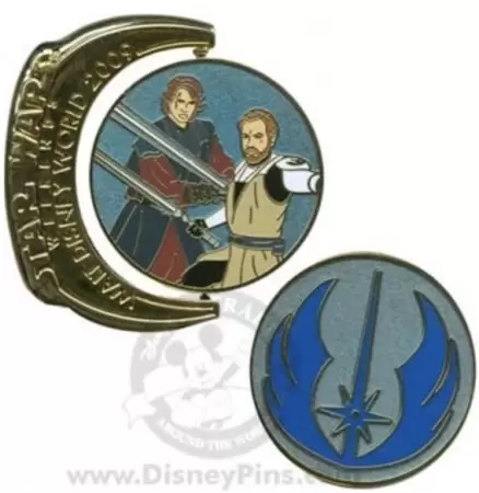 Star Wars - Star Wars Weekends 2009 - Symbol - Jedi Obi-Wan and Anakin Skywalker