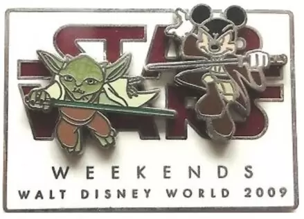 Star Wars - Star Wars Weekends 2009 - Symbol - Rebel Alliance Luke Skywalker and Leia