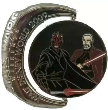 Star Wars - Star Wars Weekends 2009 - Symbol - Sith Darth Maul and Count Dooku