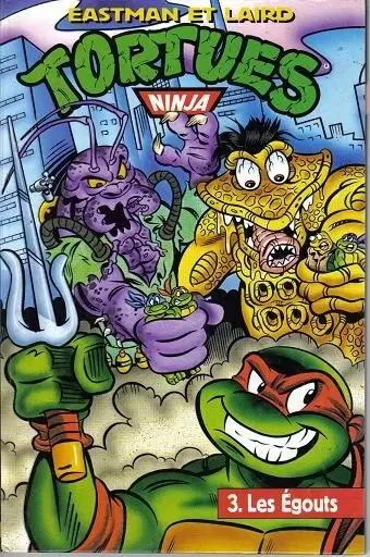 Tortues Ninja - Comics USA - Les égouts