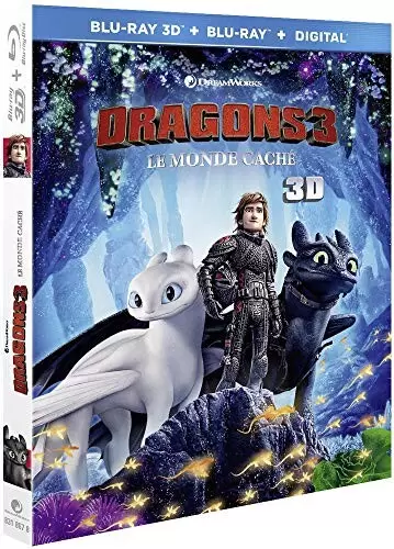 Film d\'Animation - Dragons 3 : Le Monde caché 3D