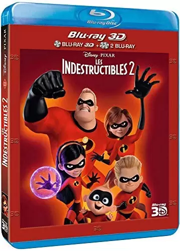 Les grands classiques de Disney en Blu-Ray - Les Indestructibles 2