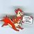 Happy Holidays 2004 Pin Pursuit - Chip and Dale