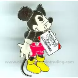 Happy Holidays 2004 Pin Pursuit - Mickey Mouse Plush